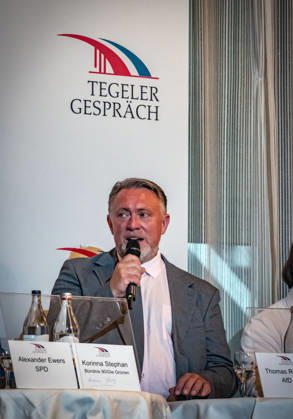 Berlin Reinickendorf, Tegel District, Tegel Talk, a series of political events, Thomas Ruschin, AFD, September 10, 2026, Tegel