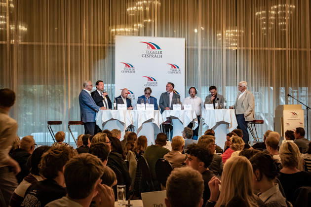 Berlin Reinickendorf, Tegel District, Tegeler Gespräch (Tegel Talks), political event series, September 10, 2026, Tegel