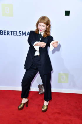 Sarah Bauerett at the 2026 Bertelsmann Party at the Bertelsmann Representative Office in Berlin on September 10, 2026