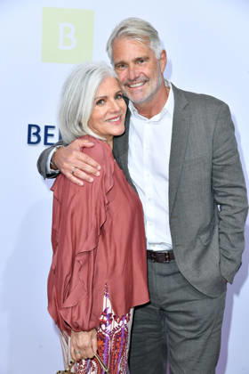 Birgit Schrowange and Frank Spothelfer at the Bertelsmann Party 2026 at the Bertelsmann Representative Office in Berlin on September 10, 2026