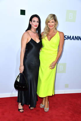 Bianca Bos and Verena Wriedt at the 2026 Bertelsmann Party at the Bertelsmann Representative Office in Berlin on September 10, 2026