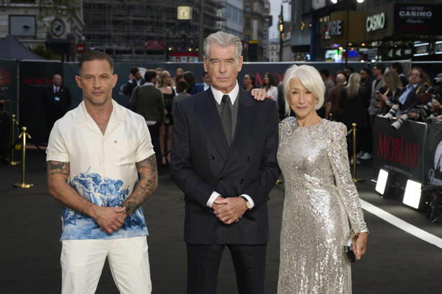 Red carpet arrivals for the world premiere of Mobland season 2 at Odeon Luxe Leicester Square Featuring: Tom Hardy, Pierce Brosnan and Helen Mirren Where: London, United Kingdom When: 10 Sep 2026 Credit: Alan West Cover Images EDITORIAL USE ONLY. NOT FOR USE BY NEWSPAPERS BASED IN THE UK. Copyright: xx coverimg56006605