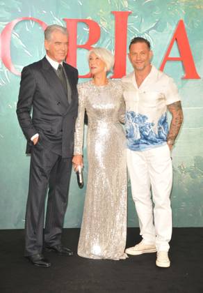 Mobland Season 2 world premiere, London Pierce Brosnan, Dame Helen Mirren and Tom Hardy at the Mobland Season 2 world premiere, Odeon Luxe Leicester Square, Leicester Square, on Thursday 10 September 2026 in London, England, UK. CAP CAN CAN London UK Great Britain Copyright: xCanxNguyen CapitalxPicturesx