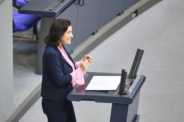 Berlin, Germany, September 11, 2026 German Bundestag 94th Session of the Bundestag Budget Week Federal Minister for Research, Technology, and Space Dorothee Bär (CSU) Copyright: xdtsxNachrichtenagenturx dts_134072