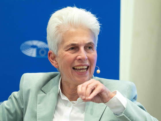 September 11, 2026: Press Conference on European Security with Marie Agnes Strack Zimmermann, Chair of the European Parliament’s Committee on Defense, on September 11, 2026, during the press conference held as part of Technology Talks Austria 2026 at the Barocksuiten in the Museumsquartier in Vienna, Vienna, Austria
