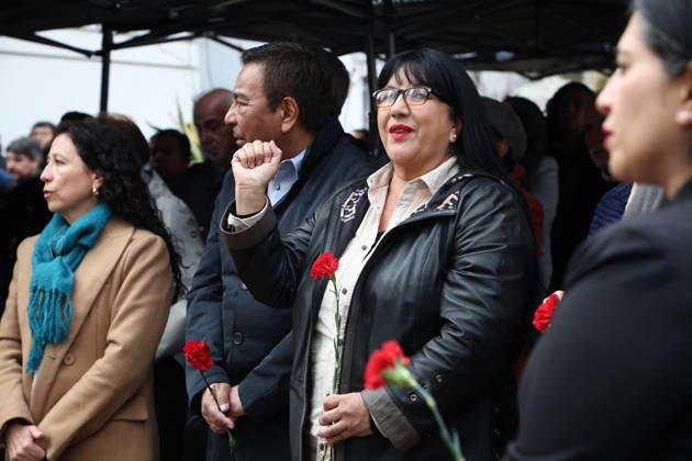Santiago, September 11, 2026: Commemoration of the 1973 civil-military coup at the mausoleum of former Head of State Salvador Allende. Dragomir Yankovic, Aton Chile, Santiago, Chile. Aton 1189473  Copyright: DRAGOMIRxYANKOVIC ATONxCHILE