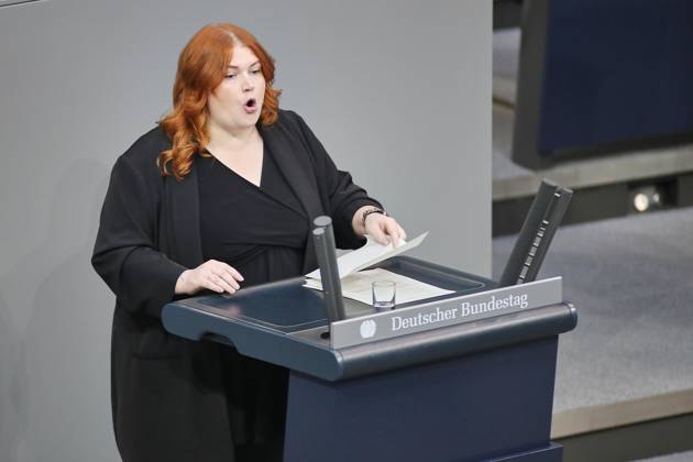 Berlin, Germany, September 11, 2026 German Bundestag 94th Session of the Bundestag Budget Week Sarah Vollath, The Left Copyright: xdtsxNachrichtenagenturx dts_134055
