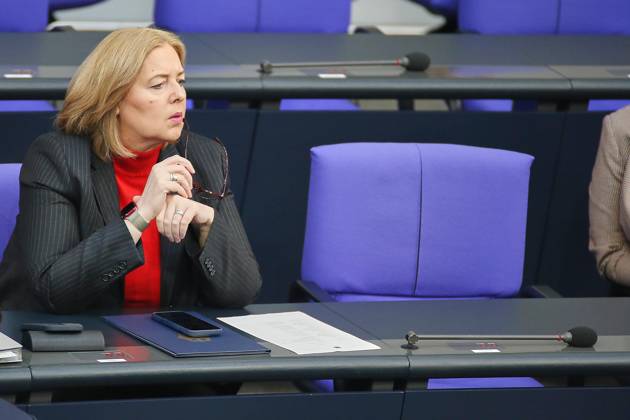 Berlin, Germany, September 11, 2026 German Bundestag 94th Session of the Bundestag Budget Week Federal Minister of Labor and Social Affairs Bärbel Bas (SPD) Copyright: xdtsxNachrichtenagenturx dts_134051
