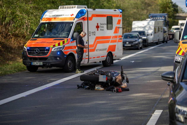 23-Year-Old Motorcyclist Seriously Injured in Collision with Car; Transported to Hospital by Rescue Helicopter On September 11, 202