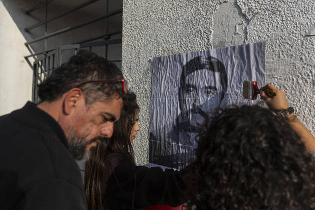 People commemorate the 53rd anniversary of the coup against President Salvador Allende at the National Stadium in Santiago, Chile, a site that served as a prison for political detainees during the coup. September 11, 2026. In honor and memory of the victims of Augusto Pinochet™s civil-military dictatorship. Santiago Chile Copyright: xClaudioxAbarcaxSandovalx