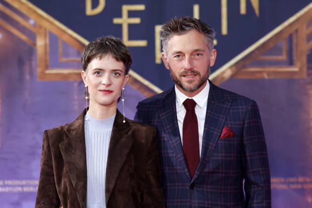 Actress Liv Lisa Fries and actor Volker Bruch at the North Rhine-Westphalia premiere of the fifth and final season of the TV series *Babylon Berlin* at the open-air cinema in Cologne s Rheinauhafen, September 11, 2026, North Rhine-Westphalia, Germany Copyright: xChristophxHardtx