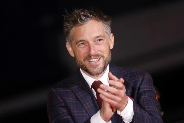 Actor Volker Bruch at the NRW premiere of the fifth and final season of the TV series *Babylon Berlin* at the open-air cinema in Cologne s Rheinauhafen, September 11, 2026, NRW, Germany Copyright: xChristophxHardtx