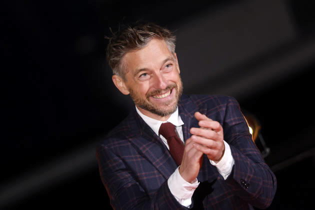 Actor Volker Bruch at the NRW premiere of the fifth and final season of the TV series *Babylon Berlin* at the open-air cinema in Cologne s Rheinauhafen, September 11, 2026, NRW, Germany Copyright: xChristophxHardtx
