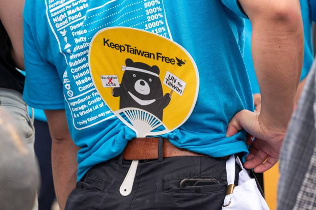 Keep Taiwan Free Protest NYC New York, NY- September 12: Keep Taiwan Free Protest and March In front of the Chinese Consulate on September 12, 2026.. Credit: Camara Porter AdMedia. 12 Sep 2026 Pictured: Keep Taiwan Free Protest NYC.  Copyright: xThexMegaxAgencyxCamaraxPorter AdMediax xMEGAx