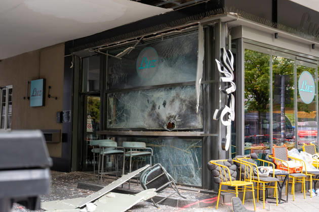 Café and Bar Damaged; Suspected Explosive Blast On September 13, 2026, in the early morning, unknown
