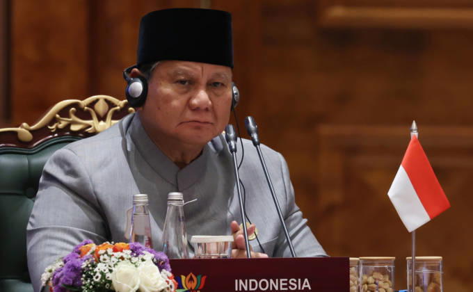 September 13, 2026, New Delhi, India: Indonesian President Prabowo Subianto listens during the expanded session of the BRICS summit at Bharat Mandapam, September 12, 2026 in New Delhi, India. The second day of meeting included non-member leaders and international organizations. New Delhi India - ZUMAp138 20260913_zaa_p138_042 Copyright: xAlexanderxKazakov RussianxPresidx