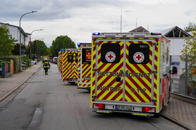 Basement Fire in Apartment Building; Several People Rescued On