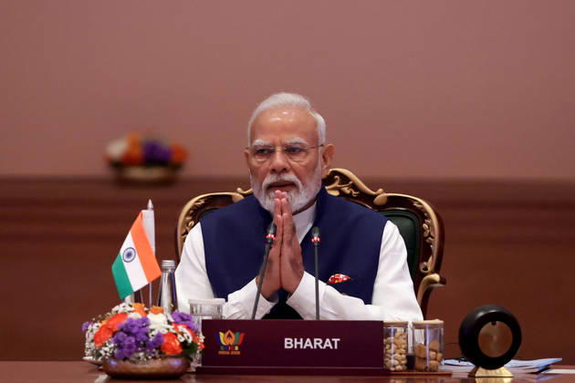 18th BRICS Summit in New Delhi NEW DELHI, INDIA - SEPTEMBER 13: (----EDITORIAL USE ONLY – MANDATORY CREDIT - IRANIAN PRESIDENCY HANDOUT - NO MARKETING NO ADVERTISING CAMPAIGNS - DISTRIBUTED AS A SERVICE TO CLIENTS----) Indian Prime Minister Narendra Mod speaks during the 18th BRICS Summit at the Bharat Mandapam convention center in New Delhi, India, on September 13, 2026. Iranian Presidency Handout Anadolu New Delhi India. Editorial use only. Please get in touch for any other usage.  Copyright: x2026xAnadoluxIranianxPresidencyx xHandoutx