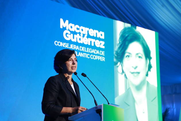 Presentation in Huelva of Atlantic Copper’s Circular Project Atlantic Copper CEO Macarena Gutiérrez speaks at the presentation of the company’s Circular Project On September 14, 2026, in Huelva, Andalusia, Spain September 14, 2026 Rocí Huelva, Andalusia, Spain Huelva, Andalusia, Spain Spain  Copyright: xRocioxRuzx 7774154