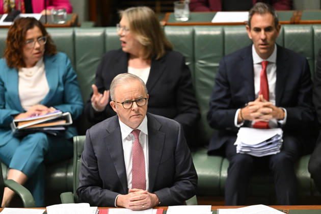 QUESTION TIME, Australian Prime Minister Anthony Albanese reacts during Question Time in the House of Representatives at Parliament House in Canberra, Tuesday, September 15, 2026. ( NO ARCHIVING CANBERRA AUSTRALIAN CAPITAL TERRITORY AUSTRALIA  Copyright: xLUKASxCOCHx 20260915136160937703