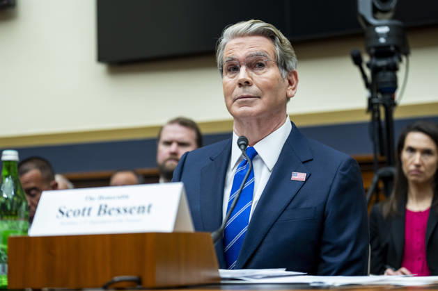 Secretary of the Treasury Scott Bessent speaks during a House Financial Services Committee hearing at the U.S. Capitol in Washington, DC on Tuesday, September 15, 2026.  WAP20260915329 BONNIExCASH