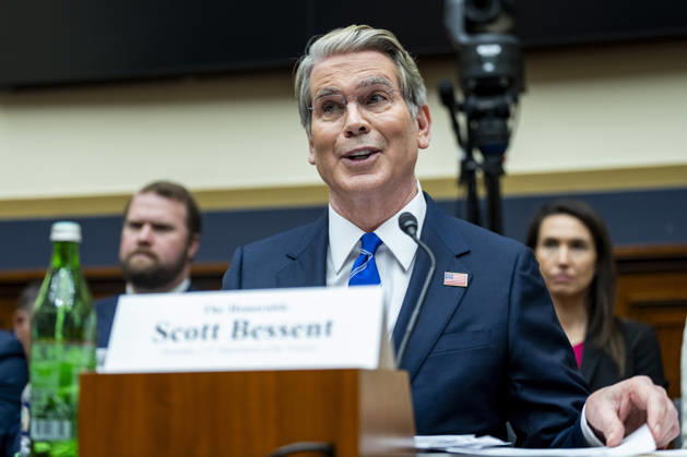 Secretary of the Treasury Scott Bessent speaks during a House Financial Services Committee hearing at the U.S. Capitol in Washington, DC on Tuesday, September 15, 2026.  WAP20260915332 BONNIExCASH