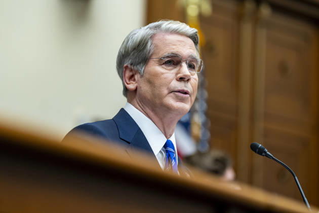 Secretary of the Treasury Scott Bessent speaks during a House Financial Services Committee hearing at the U.S. Capitol in Washington, DC on Tuesday, September 15, 2026.  WAP20260915335 BONNIExCASH
