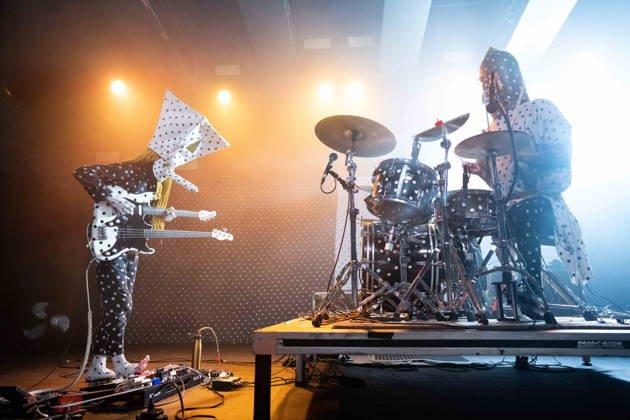 July 14, 2026, Toronto, On, Canada: Rock duo Angine de Poitrine perform at The Mod Club in Toronto on Tuesday, July 14, 2026. Toronto Canada - ZUMA Jul 20260714_zaf_c35_240 Copyright: xArlynxMcadoreyx