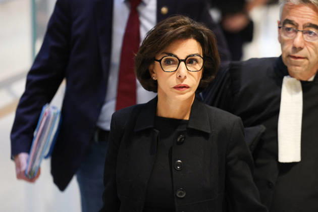 Rachida Dati and Carlos Ghosn Trial - Paris Mayor of the 7th district of Paris and Former French Minister Rachida Dati pictured on the first day of corruption and influence trial in Paris, France on September 16 2026. Rachida Dati is accused of corruption and influence peddling over Ä900,000 she received in consultancy fees from a company linked to Renault-Nissan while serving as an MEP. Photo by Raphaël Lafargue ABACAPRESS.COM Paris France  Copyright: xLafarguexRaphael ABACAx