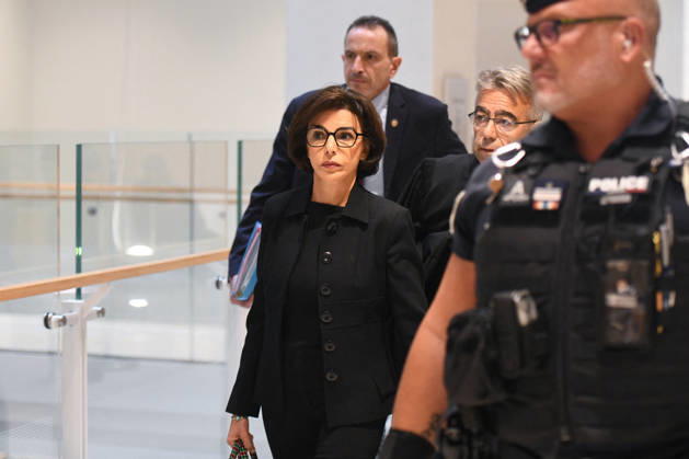 Rachida Dati and Carlos Ghosn Trial - Paris Mayor of the 7th district of Paris and Former French Minister Rachida Dati pictured on the first day of corruption and influence trial in Paris, France on September 16 2026. Rachida Dati is accused of corruption and influence peddling over Ä900,000 she received in consultancy fees from a company linked to Renault-Nissan while serving as an MEP. Photo by Florian Poitout ABACAPRESS.COM Paris France  Copyright: xPoitoutxFlorian ABACAx
