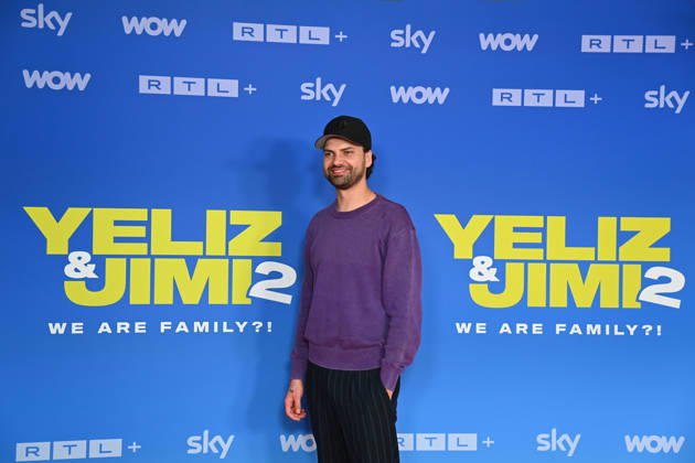 Jimi Blue OCHSENKNECHT, single frame, cropped close-up, half-length shot, half-figure PHOTO CALL to kick off Season 2 of the Sky Original series *Yeliz Jimi We Are Family* on September 16, 2026, in Unterföhring