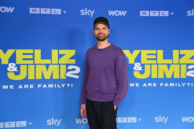 Jimi Blue OCHSENKNECHT, single frame, cropped close-up, half-length shot, half-figure PHOTO CALL to kick off Season 2 of the Sky Original series *Yeliz Jimi We Are Family* on September 16, 2026, in Unterföhring