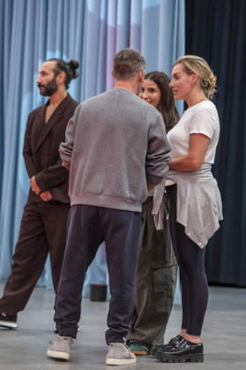 ABB CHILDREN S DAY Massimo Sinato, Chryssanthi Kavazi, and Saskia Bleitreu at the children s day event at the Atelier Gardens Berlin on September 17, 2026