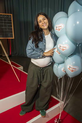 ABB KINDERTAG: Chryssanthi Kavazi, Pregnant, at the KinderTag at the Atelier Gardens in Berlin on September 17, 2026
