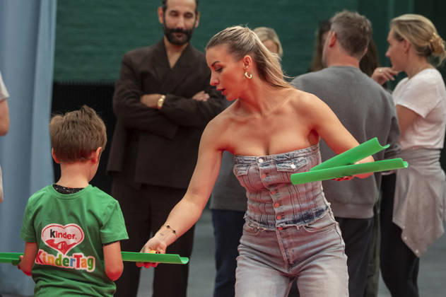 ABB CHILDREN S DAY: Anna Carina Woitschack at the Children s Day event at the Atelier Gardens Berlin on September 17, 2026