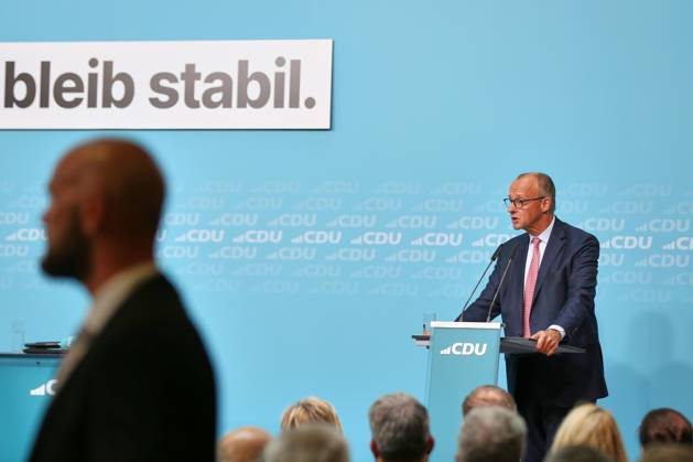 Berlin, Germany, September 17, 2026 Konrad Adenauer House CDU Election Campaign Final Push Federal Chancellor Friedrich Merz CDU Copyright: xdtsxNachrichtenagenturx dts_135239