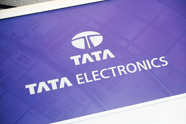 September 19, 2026, New Delhi, Delhi, India: A logo of Tata Electronics can be seen at it s kiosk at the Semicon India Expo 2026 in New Delhi, India on September 19, 2026. New Delhi India - ZUMAj168 20260919_zip_j168_008 Copyright: xKabirxJhangianix