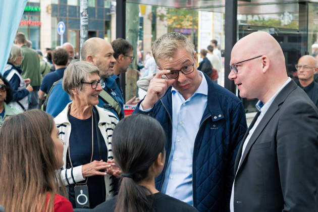 Berlin, September 19, 2026: The Berlin CDU s campaign wrap-up event with Stefan Evers ahead of the upcoming House of Representatives election on September 20, 2026, at Hermann Ehlers Platz
