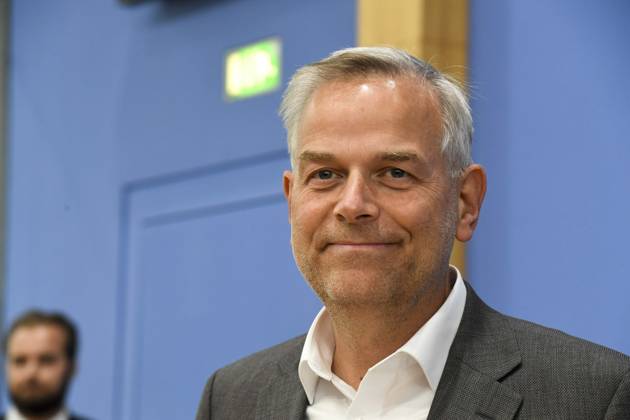 ABB BPK Leif Erik Holm, AfD Mecklenburg-Western Pomerania Topic: AfD—The Impact of the State Elections in Berlin and Mecklenburg-Western Pomerania on Federal Politics Statement at the BPK Federal Press Conference on September 21, 2026, in Berlin, Germany