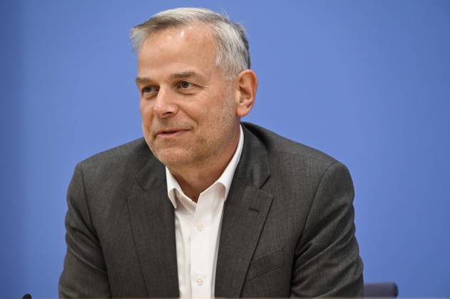 ABB BPK Leif Erik Holm, AfD Mecklenburg-Western Pomerania Lead Candidate Topic: AfD—Impact of the State Elections in Berlin and Mecklenburg-Western Pomerania on Federal Politics Statement at the BPK Federal Press Conference on September 21, 2026, in Berlin, Berlin, Germany