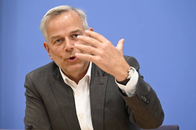 ABB BPK Leif Erik Holm, AfD Mecklenburg-Western Pomerania Lead Candidate Topic: AfD—Impact of the State Elections in Berlin and Mecklenburg-Western Pomerania on Federal Politics Statement at the BPK Federal Press Conference on September 21, 2026, in Berlin, Germany