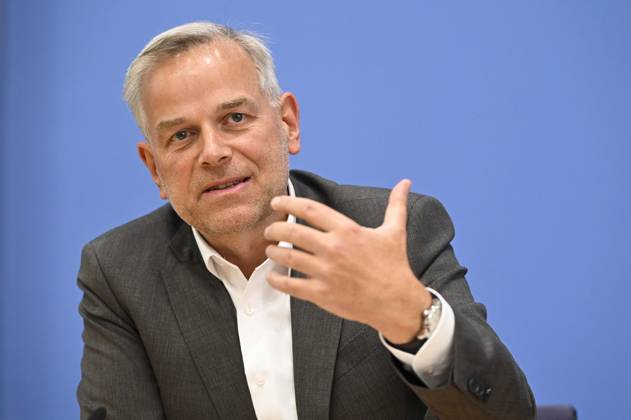 ABB BPK Leif Erik Holm, AfD Mecklenburg-Western Pomerania Lead Candidate Topic: AfD—Impact of the State Elections in Berlin and Mecklenburg-Western Pomerania on Federal Politics Statement at the BPK Federal Press Conference on September 21, 2026, in Berlin, Germany