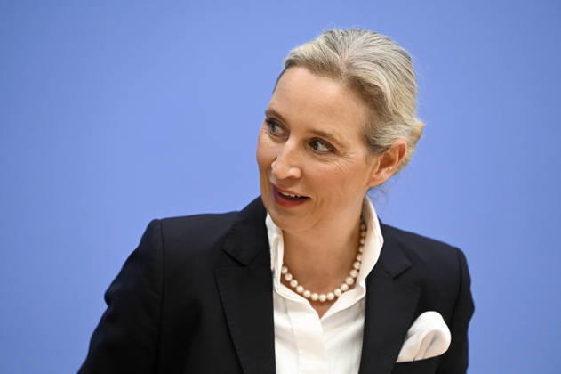 ABB BPK Alice Weidel, Federal Spokesperson for the AfD and Co-Chair of the AfD Parliamentary Group Topic: The AfD—Impact of the State Elections in Berlin and Mecklenburg-Western Pomerania on Federal Politics Statement at the BPK Federal Press Conference on September 21, 2026, in Berlin, Berlin, Germany