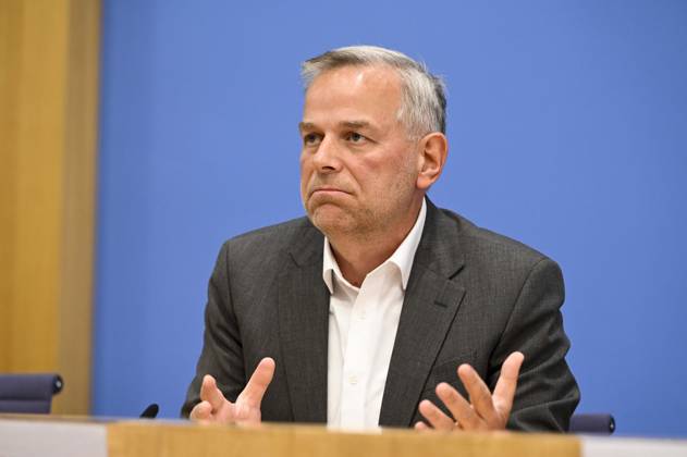 ABB BPK Leif Erik Holm, AfD Mecklenburg-Western Pomerania’s lead candidate Topic: AfD—The Impact of the State Elections in Berlin and Mecklenburg-Western Pomerania on Federal Politics Statement at the BPK Federal Press Conference on September 21, 2026, in Berlin, Berlin, Germany