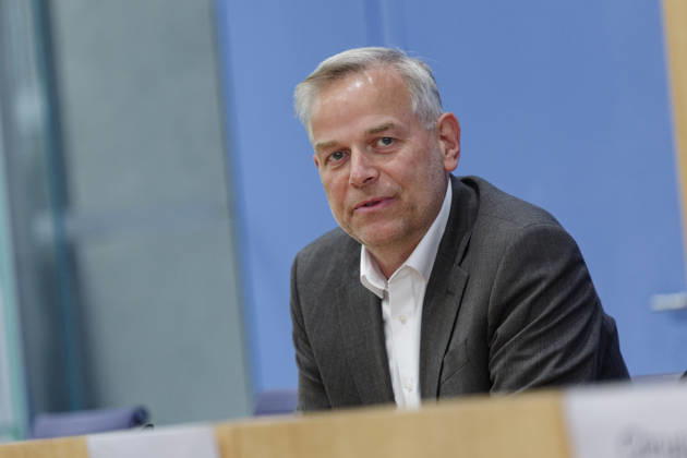 AfD Post-Election Analysis: Mecklenburg-Western Pomerania and Berlin, September 21, 2026, Germany, Berlin Federal Press Conference: AfD Post-Election Analysis of the State Election in Mecklenburg-Western Pomerania and the Berlin House of Representatives Election. Pictured: Leif Erik Holm, AfD candidate for the office of Minister-President in Mecklenburg-Western Pomerania