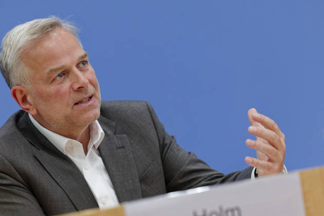 AfD Post-Election Analysis: Mecklenburg-Western Pomerania and Berlin, September 21, 2026, Germany, Berlin Federal Press Conference: AfD Post-Election Analysis of the State Election in Mecklenburg-Western Pomerania and the Berlin House of Representatives Election. Pictured: Leif Erik Holm, AfD candidate for the office of Minister-President in Mecklenburg-Western Pomerania