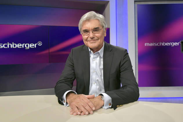Joe Kaeser on the ARD talk show maischberger at the Berlin Adlershof studio, September 2, 2026 Foto:xM.xBehrensx xFuturexImagex maischberger2109_6922