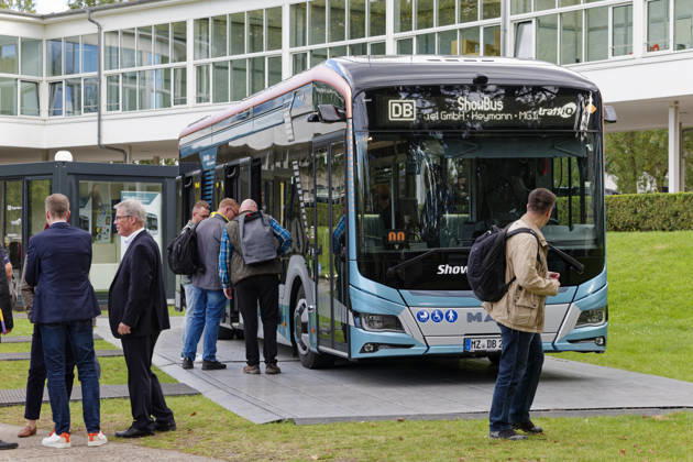 InnoTrans 2026 Transportation Technology Trade Fair, September 22, Berlin, Germany: The international InnoTrans transportation technology trade fair in the exhibition halls beneath Berlin s Radio Tower. Pictured: