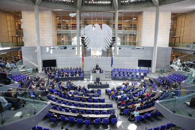 Berlin, Germany, September 23, 2026 German Bundestag 95th Session of the Bundestag A view of the chamber before the session begins Copyright: xdtsxNachrichtenagenturx dts_136082