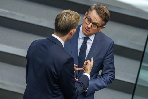 Bundestag Dr. Carsten Linnemann, Federal Minister of Health, at the German Bundestag on September 23, 2026, in Berlin, Berlin, Berlin, Germany, Bundestag